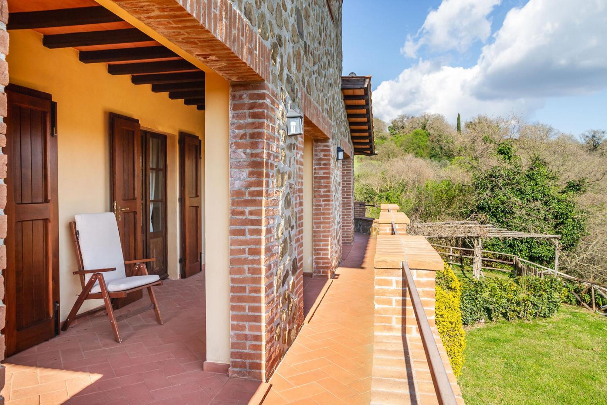 Home With A View In Scansano, Tuscany Luaran gambar